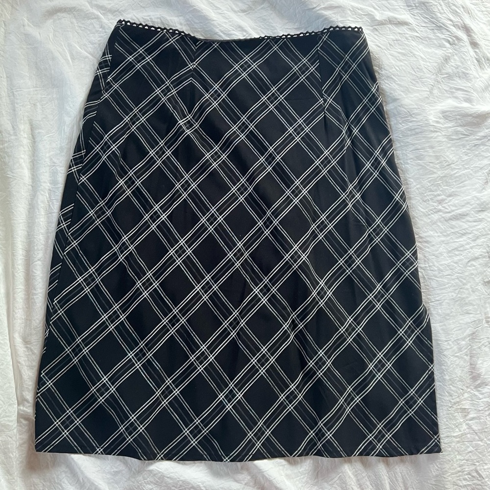 Aéropostale Plaid Midi Skirt